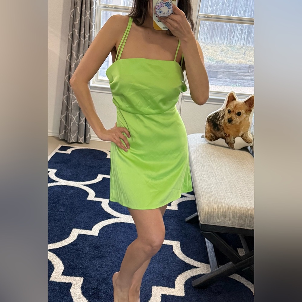 Nasty Gal Satin Cami Dress